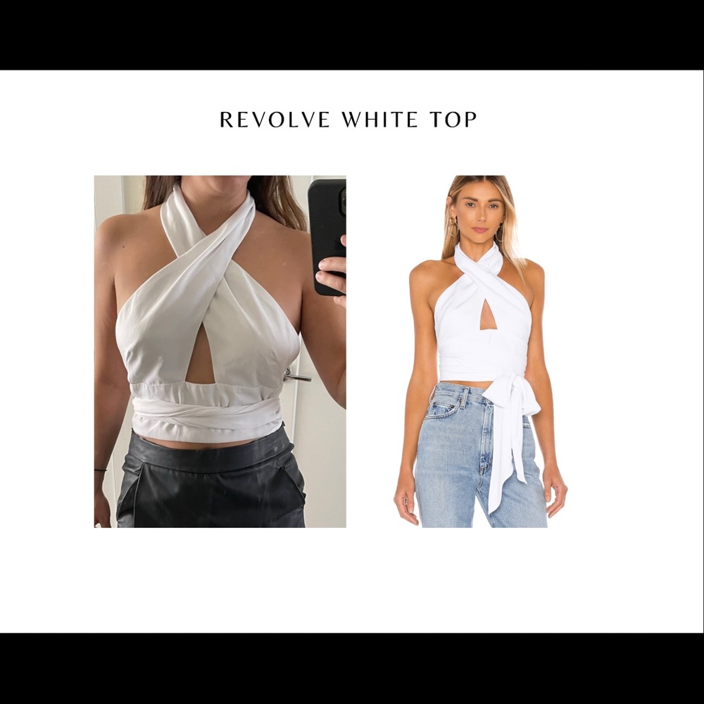 Superdown Wrap Top